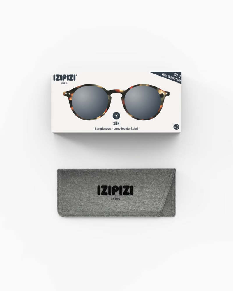London Atelier Byproduct Sun #D Tortoise - IZIPIZI Sunglasses