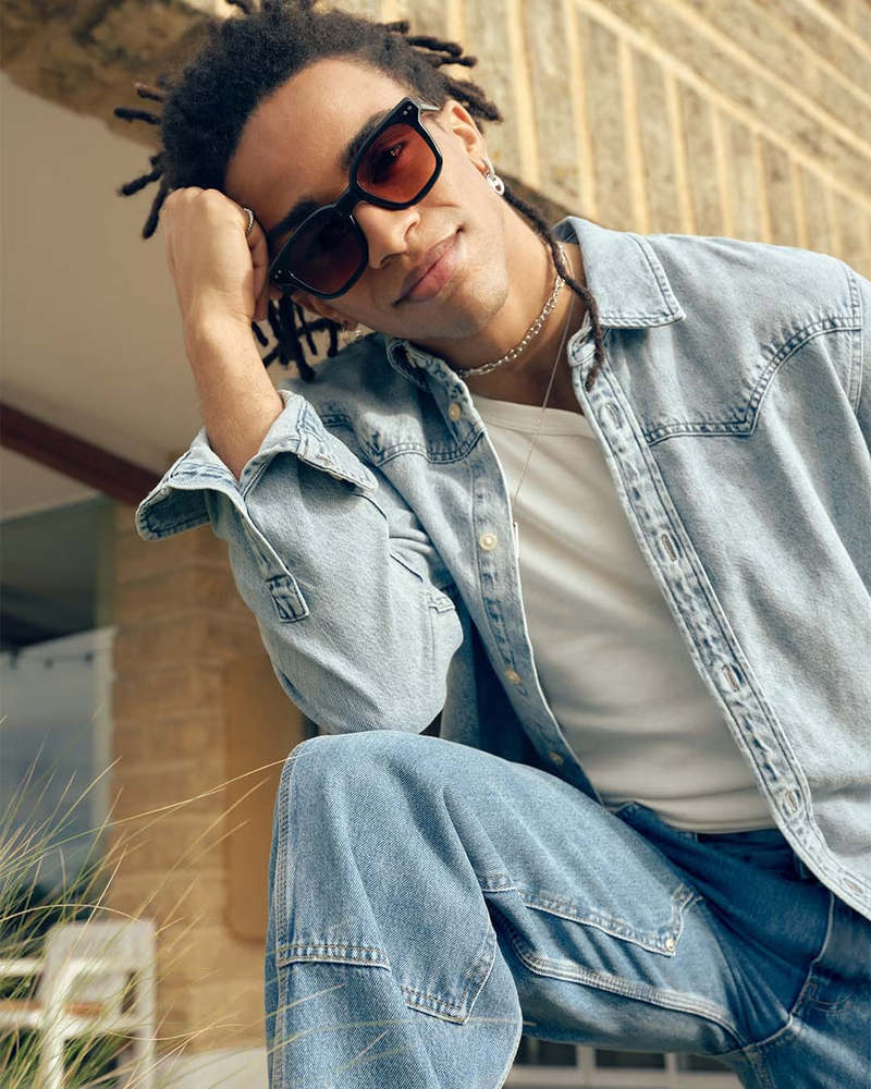 London Atelier Byproduct Sun #ROAD Black Road Sunglasses