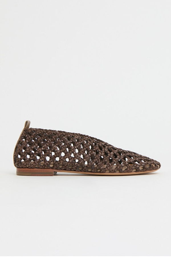 Mansur Gavriel Woven Ballerina Flat