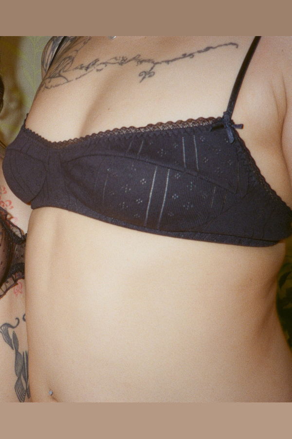 Cou Cou Intimates The Balconette Bra - Black