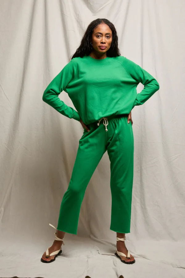 Perfect White Tee Jamaica Sweatpant - Grass