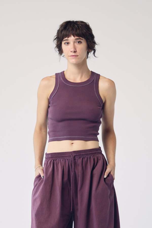 MAISON MARKOSIAN Garment-Dyed Tank