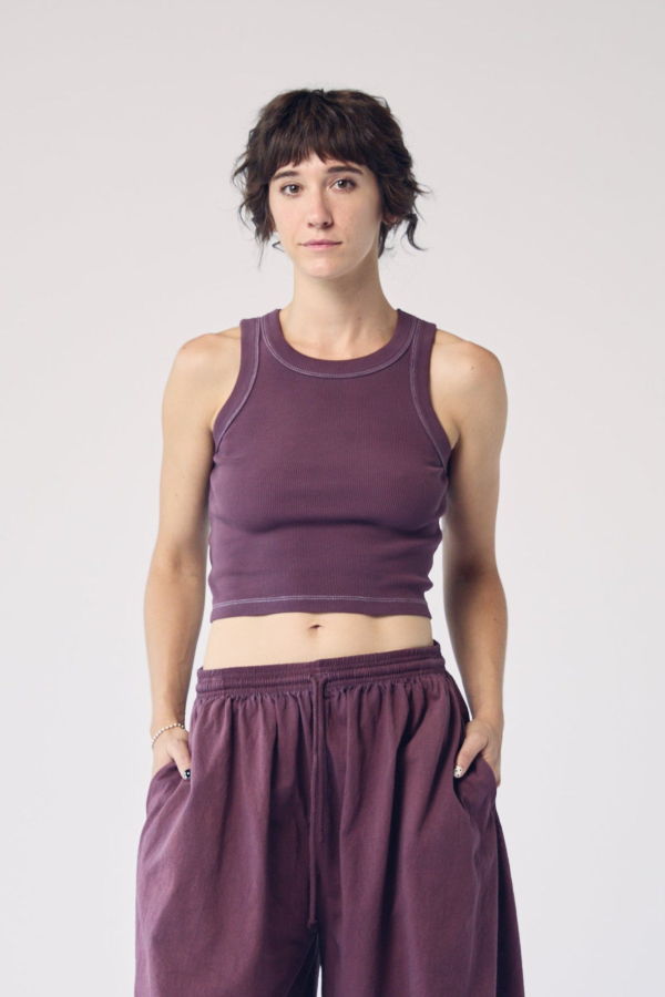 MAISON MARKOSIAN Garment-Dyed Tank