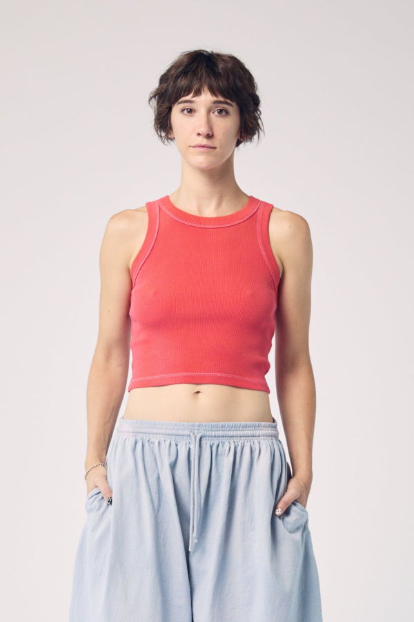 MAISON MARKOSIAN Garment-Dyed Tank