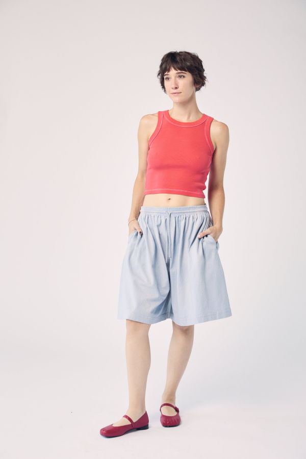 MAISON MARKOSIAN Garment-Dyed Tank