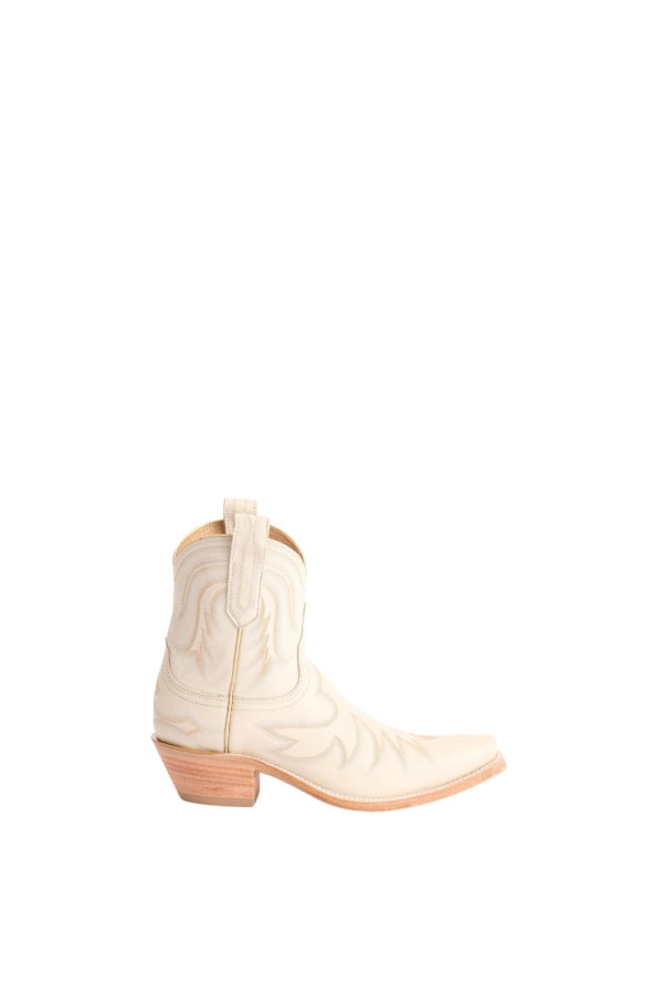 Lucchese Pris Bootie - Glitz Cream