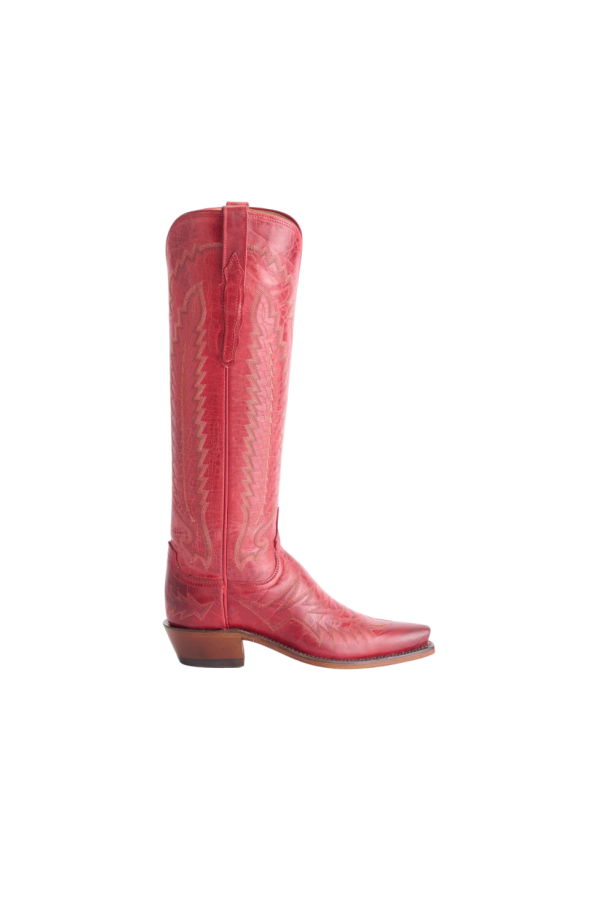 Lucchese Priscilla Boot - Red