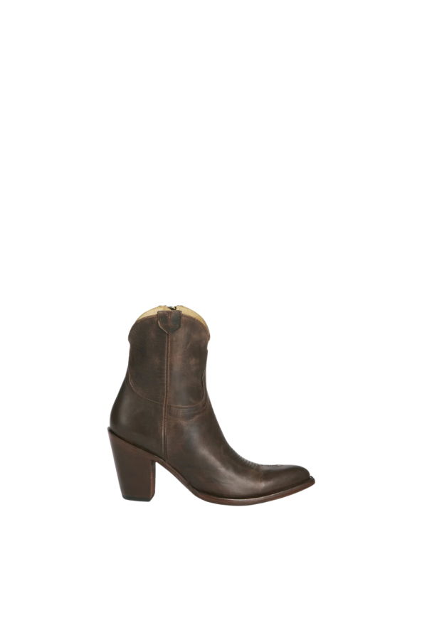 Lucchese Violet Bootie - Chocolate