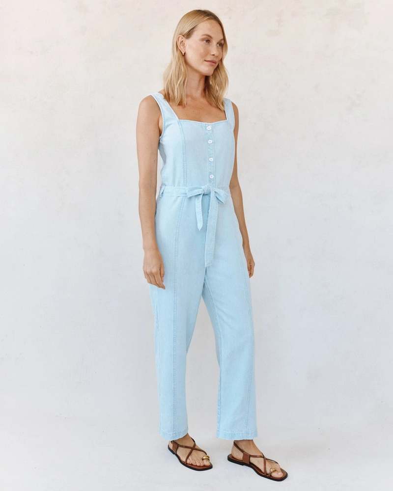 Bella Dahl Square Neck Jumpsuit