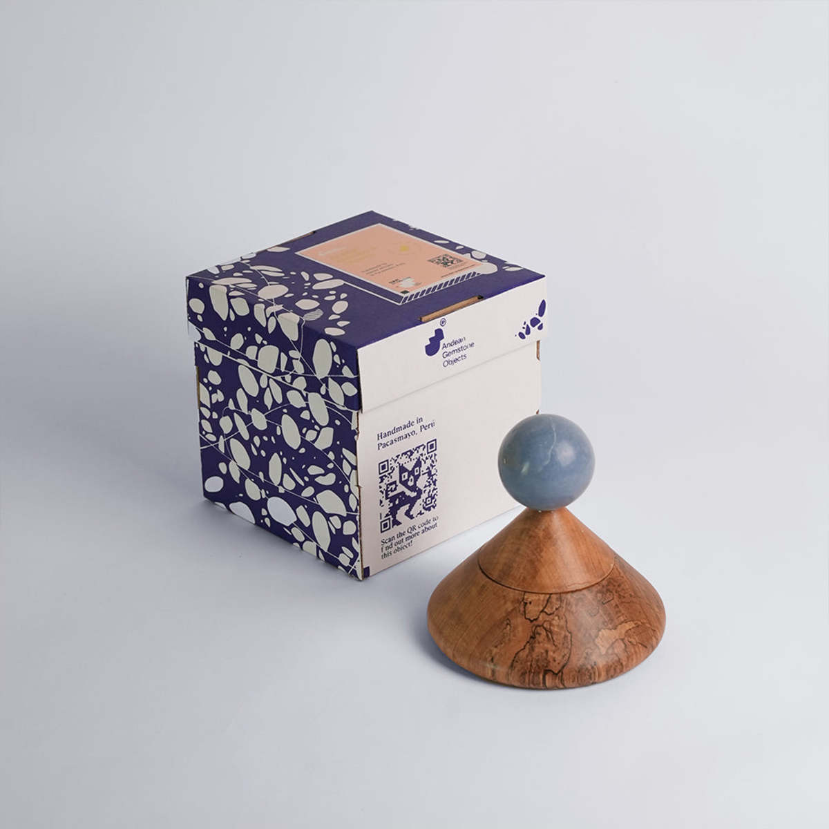 Dar Proyectos Cool Cone Jewel Box - Angelite - Image 5 of 11