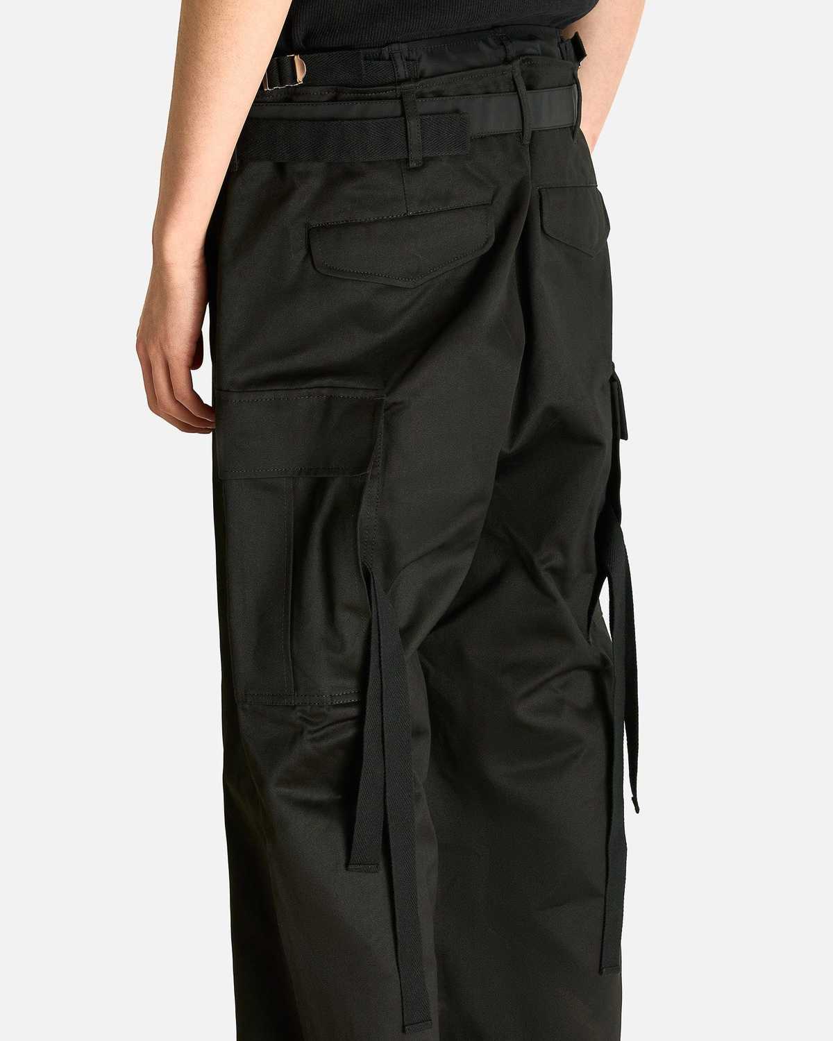 sacai Cotton Chino Nylon Twill Pants - Image 6 of 8