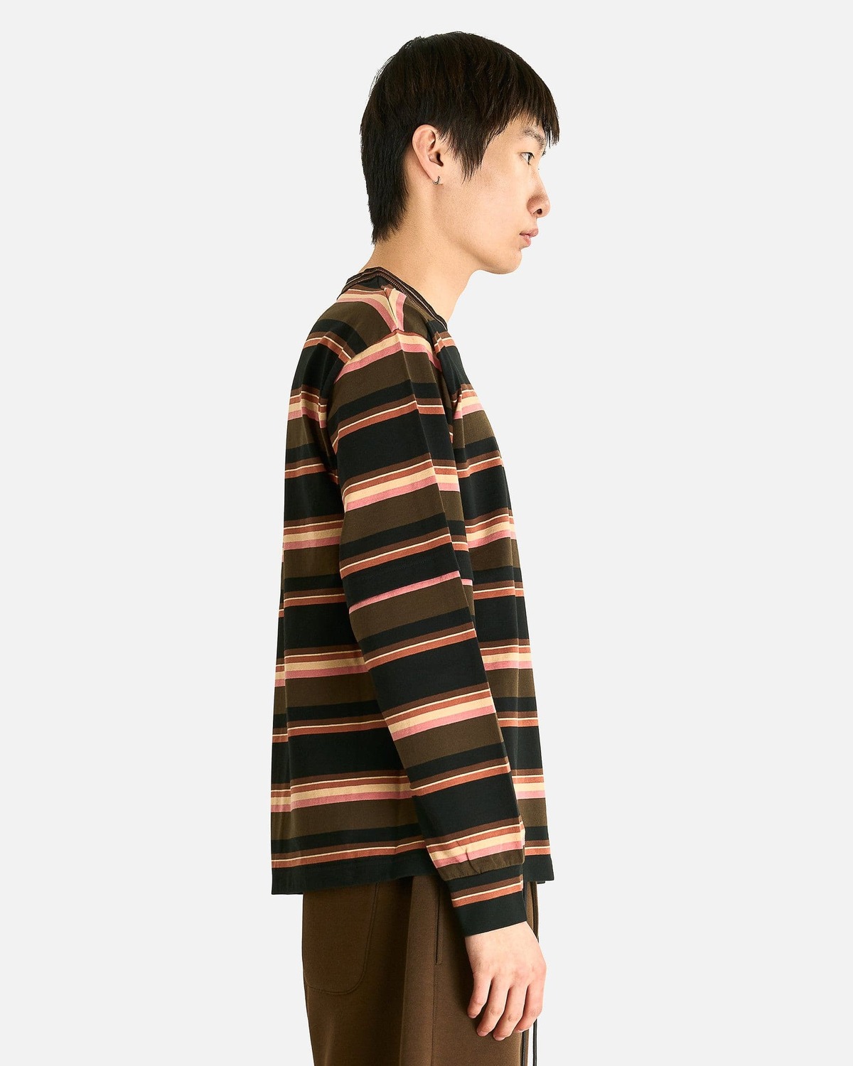 sacai Horizontal Stripe Longsleeve Shirt - Image 2 of 5