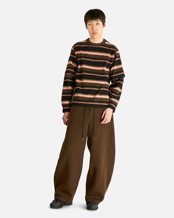 sacai Horizontal Stripe Longsleeve Shirt