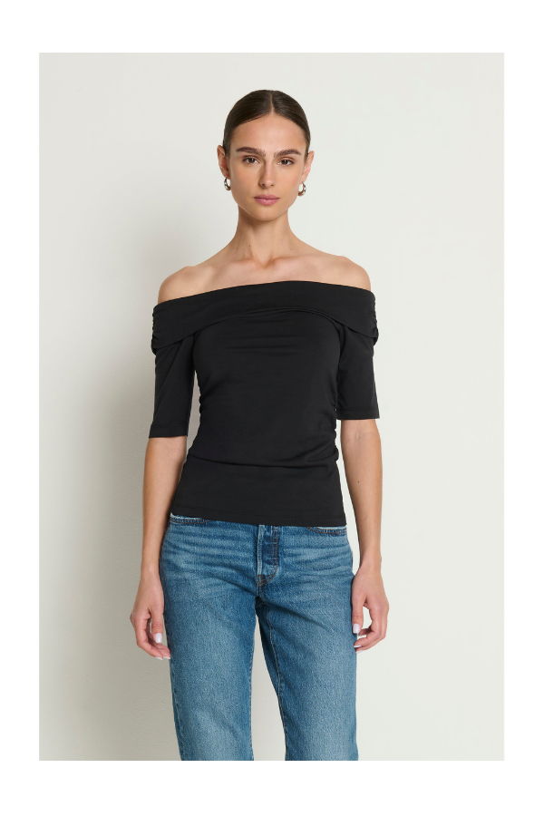 Nation Julia Off The Shoulder Tee