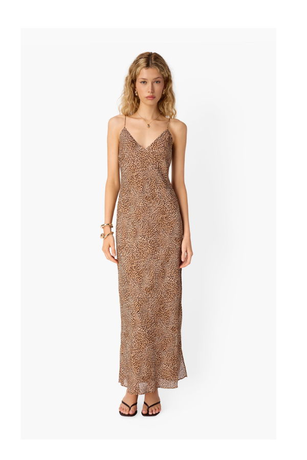 Cami NYC Raven Chiffon Maxi Dress in Leo