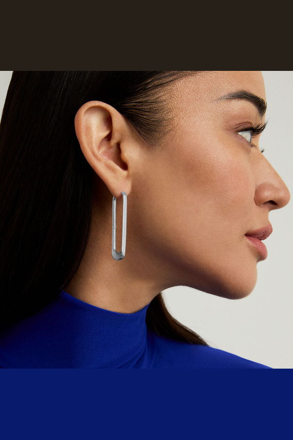 Dean Davidson Crosby Drop Hoops Earrings