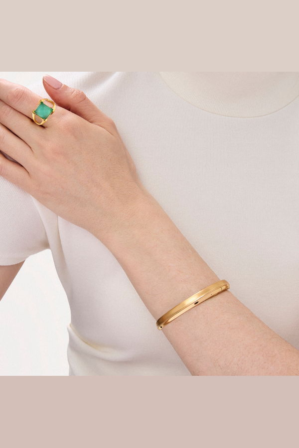 Dean Davidson Tao Hinged Bangle Bracelet - Gold