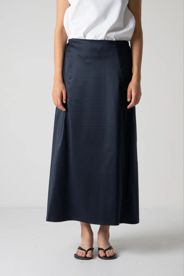 COG The Big Smoke Jeniffer Flare Skirt - Navy