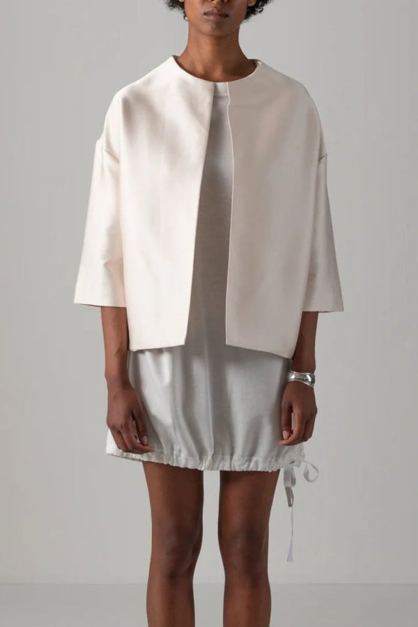 COG The Big Smoke Nataly Balloon Jacket - Vanilla