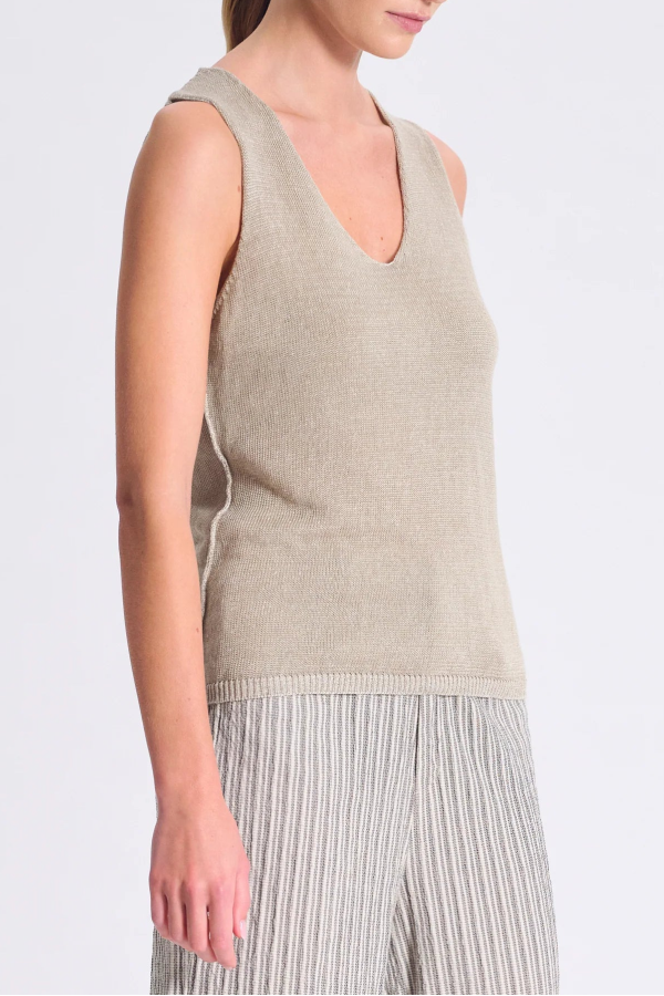 Transit Par Such V Tank Top - Sand
