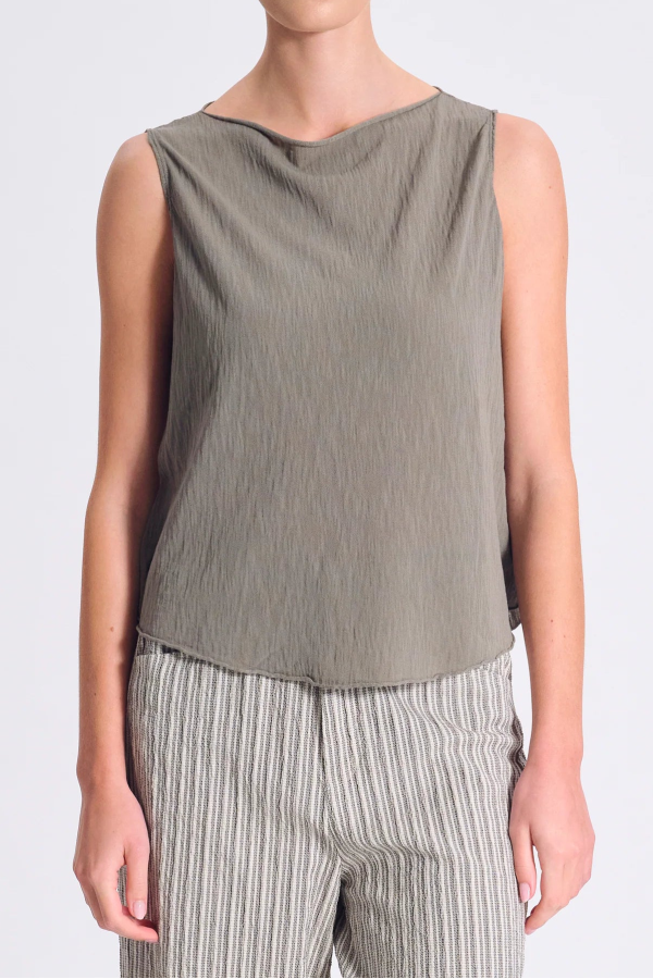 Transit Par Such Sleeveless Tank Top - Gray