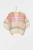 Maiami SS Pastel Stripes Mohair Cardigan - Pastel Stripes - Thumbnail 1