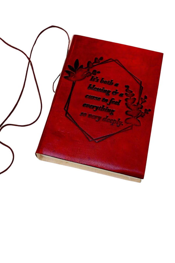 Soothi Feel Deeply Leather Journal