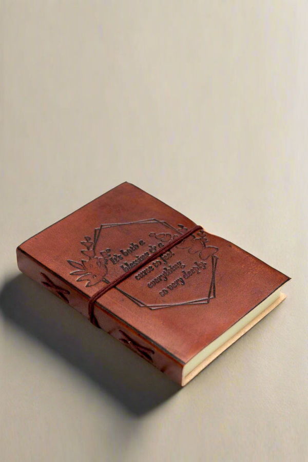 Soothi Feel Deeply Leather Journal