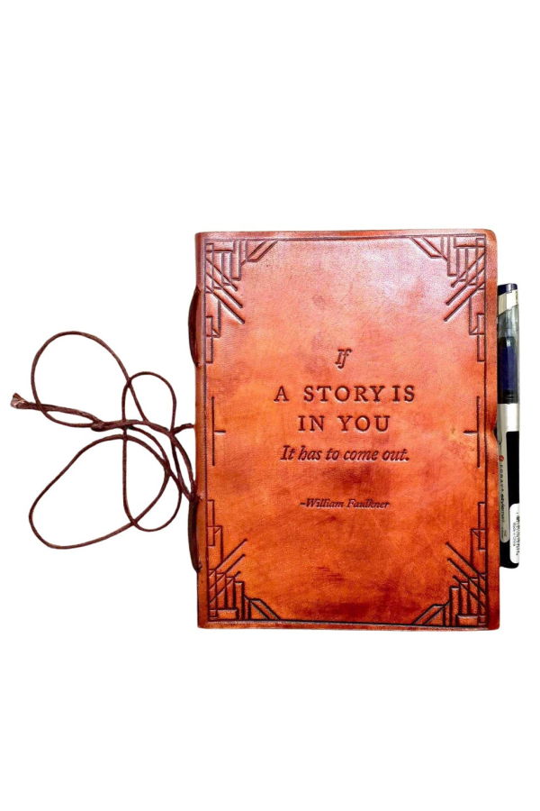 Soothi "If A Story" Handmade Leather Journal