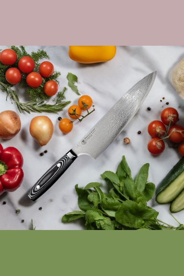 Prince of Scots 8.5 Inch Damascus Chef's Knife