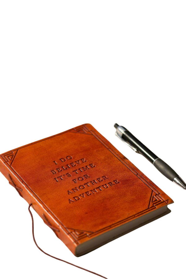 Soothi Another Adventure Quote Leather Journal