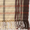 Alamwar BK Handwoven Bedspread - Shell/Espresso - Thumbnail 3