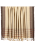 Alamwar BK Handwoven Bedspread - Shell/Espresso - Thumbnail 4