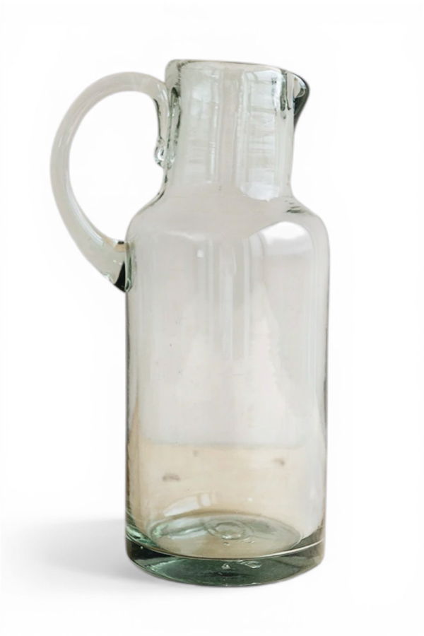 Villa Lua Home Blown Glass Jug Pitcher