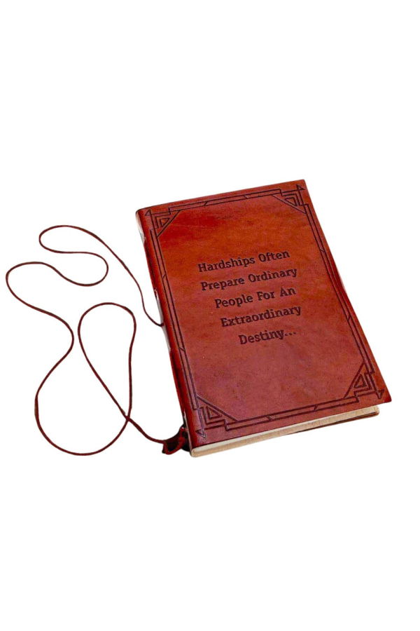 Soothi C.S. Lewis Quote Leather Journal