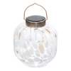 Allsop Home & Garden Cabin Solar Lantern 8" Handblown Glass Lantern - Thumbnail 8