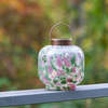 Allsop Home & Garden Cabin Solar Lantern 8" Handblown Glass Lantern - Thumbnail 14