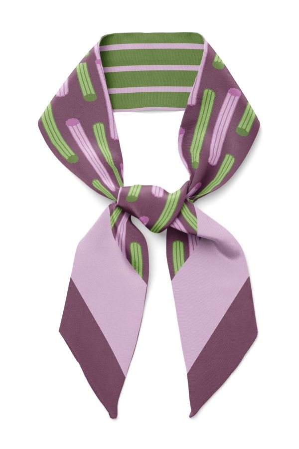 Centinelle Churros Twilly Ribbon Scarf