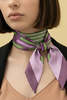 Centinelle Churros Twilly Ribbon Scarf - Thumbnail 2