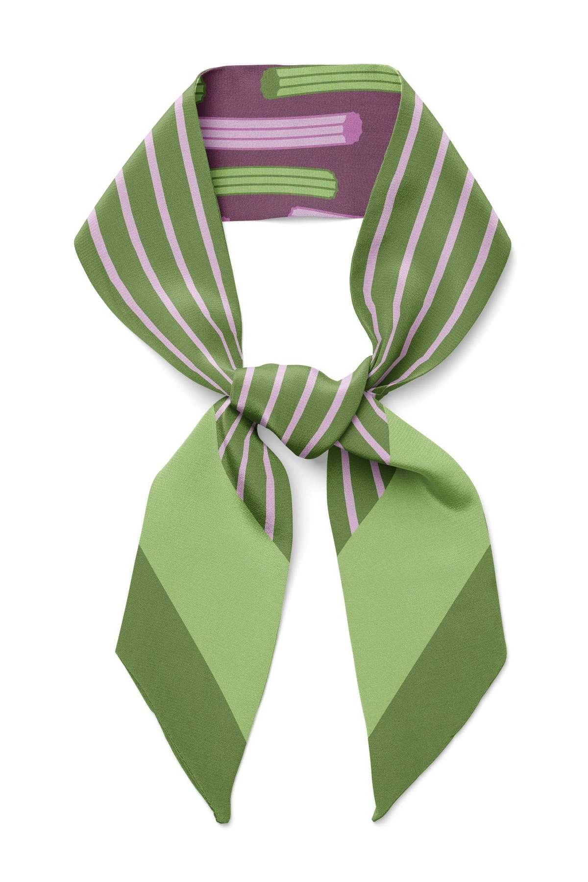 Centinelle Churros Twilly Ribbon Scarf - Image 3 of 4