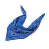 Vismaya Ciao Paisley Cotton Bandana - Ink Blue - Thumbnail 1