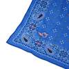 Vismaya Ciao Paisley Cotton Bandana - Ink Blue - Thumbnail 3