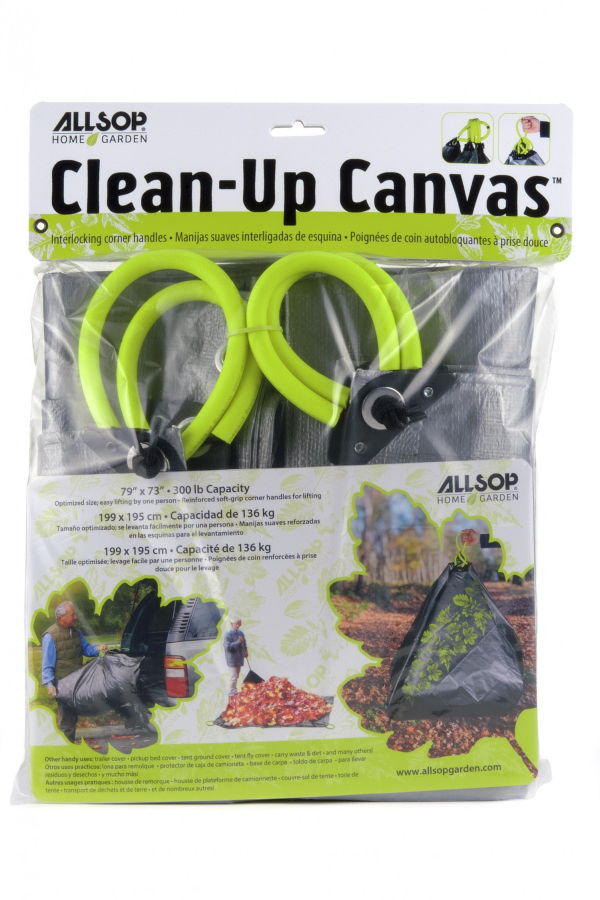 Allsop Home & Garden Clean-Up Canvas Tarp