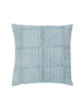 Alamwar Dora Decorative Pillow - Blue Green on Shell - Thumbnail 1