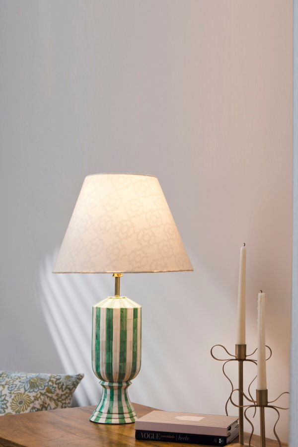 Mela Artisans Eterna Bone Inlay Lamp