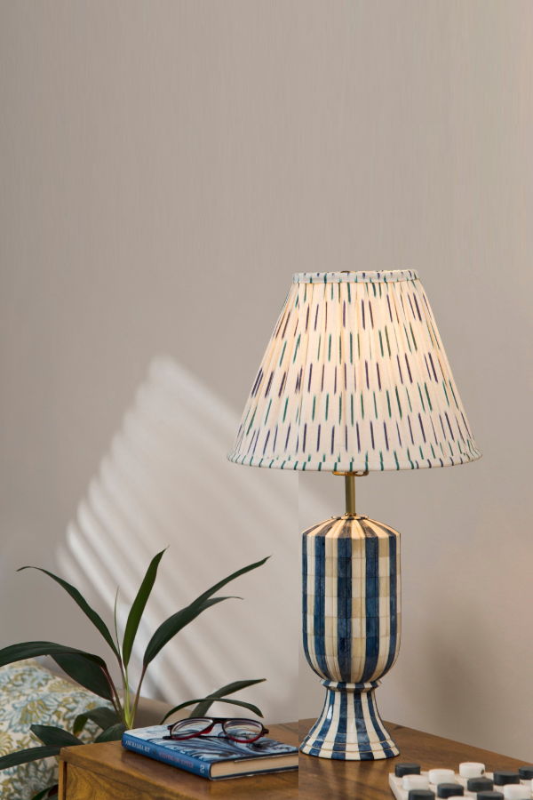 Mela Artisans Eterna Bone Inlay Table Lamp