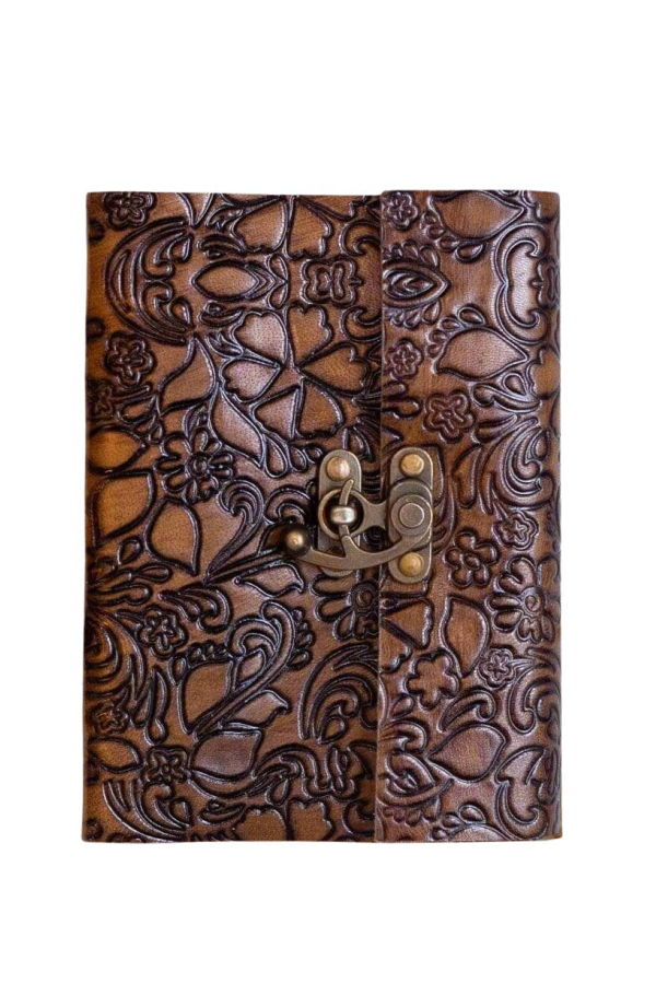 Soothi Floral Embossed Latch Journal
