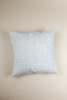 Ninéh Grey Bliss Block Print Pillow - Thumbnail 1