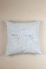 Ninéh Grey Bliss Block Print Pillow - Thumbnail 2
