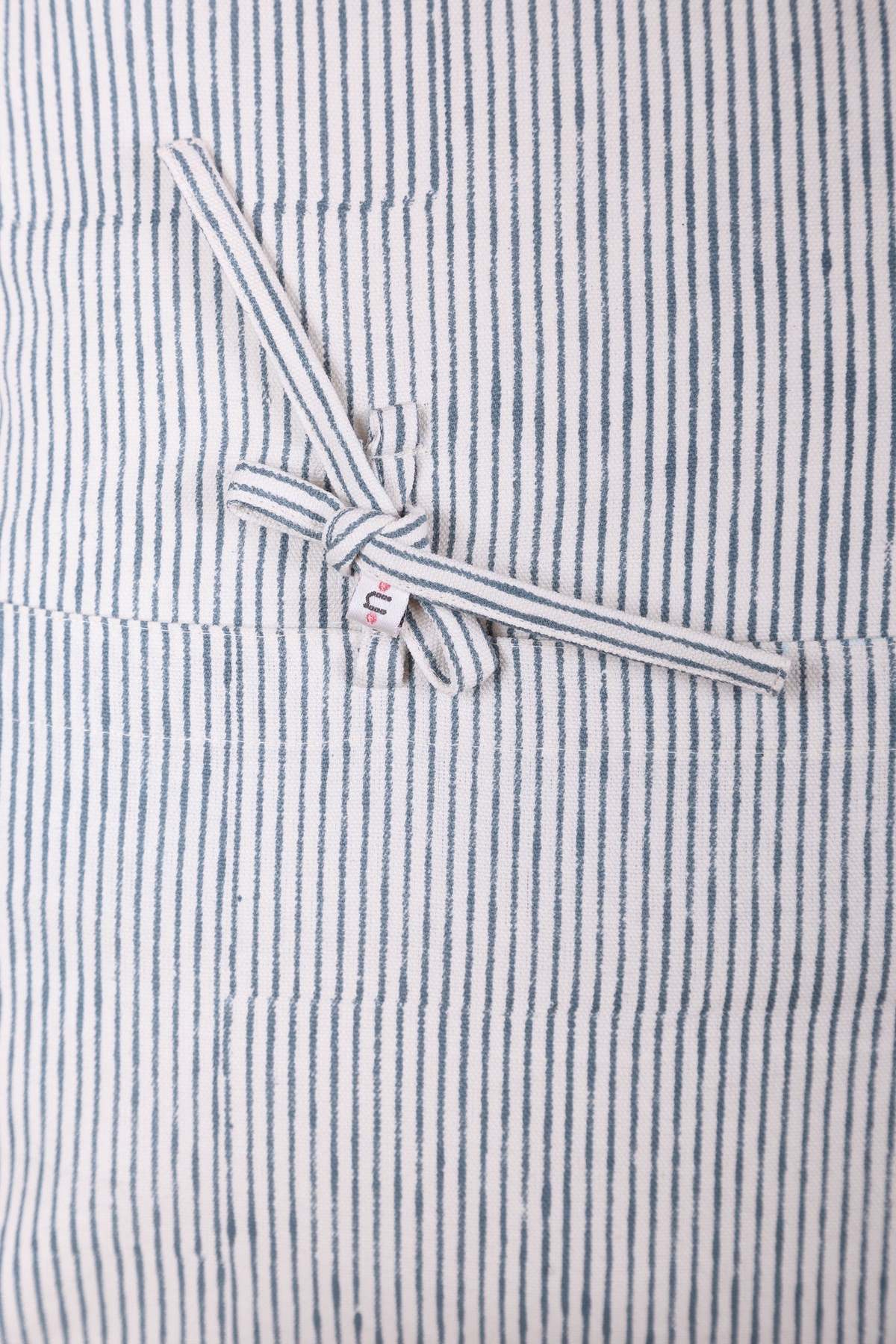 Ninéh Grey Bliss Block Print Pillow - Image 4 of 4